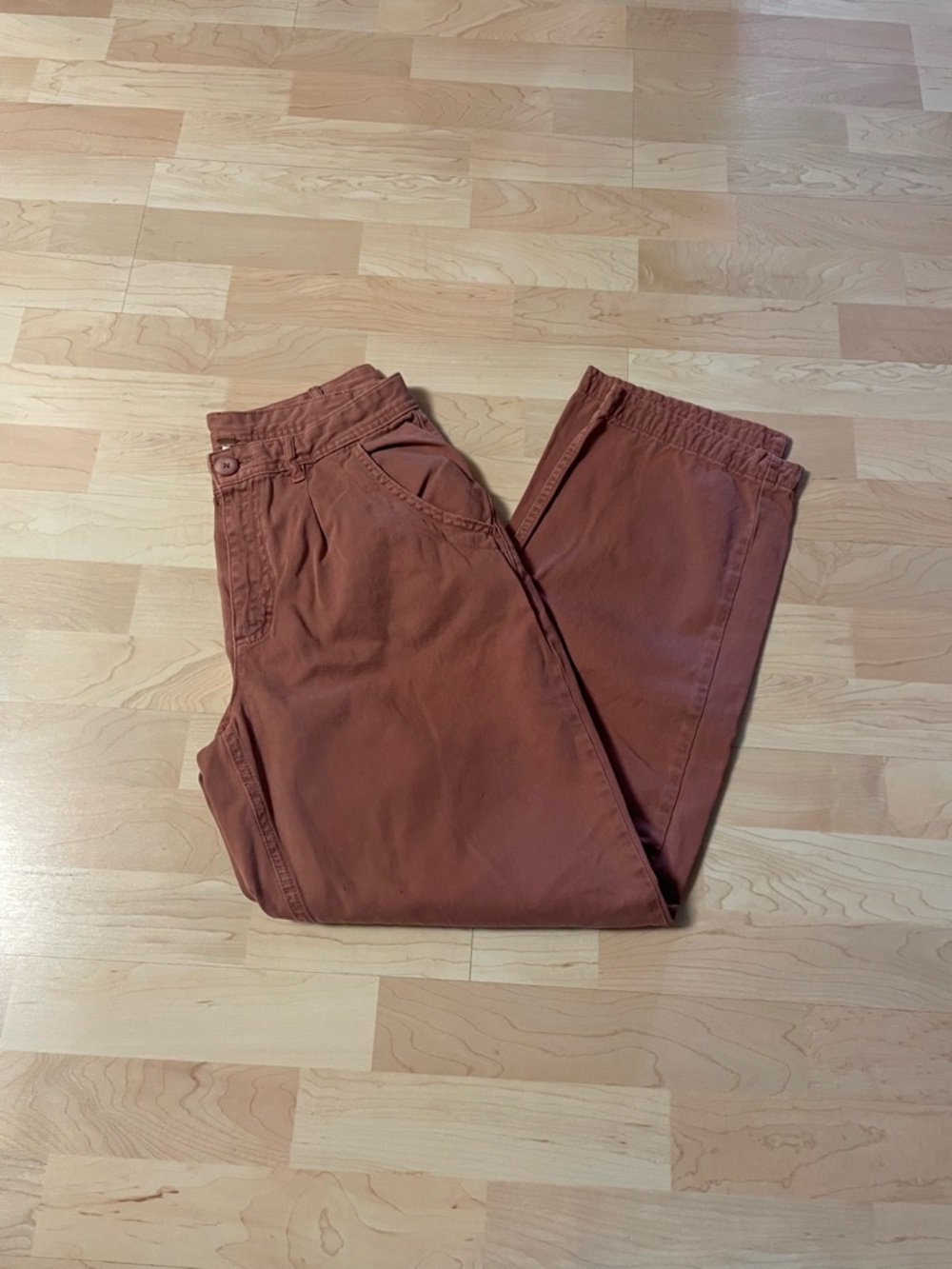 Free people cya later pink trousers